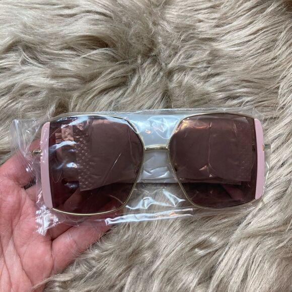 Pink Square Sunglasses  - Picture 1 of 9